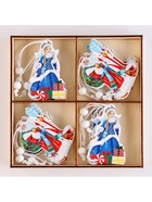 Подвески «Дед Мороз и Снегурочка», набор 12 шт., МИКС - Фото 3