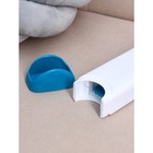 УЦЕНКА Щётка для удаления шерсти и волос с одежды и мебели с ручкой 33×7.5×5 см, цвет синий - Фото 8