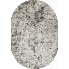 Ковёр овальный Merinos Tornado, размер 250x350 см, цвет beige-brown