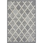 Ковёр прямоугольный Tunis, размер 190x300 см, цвет white/l.gray 10097385 - фото 2148594