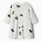 Платье Bloom Baby "Черники" с длинным рукавом, рост 86 см, молочный - Фото 5