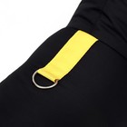 Комбинезон для животных, зимний на флисе, 3XL(ДС 36-38 см, ОГ 48-52 см, ОШ 36 см), чёрный - фото 23018230