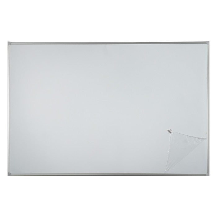 УЦЕНКА Доска магнитно-маркерная 100×150 см, Calligrata СТАНДАРТ, в алюминиевой рамке, с полочкой - Фото 1