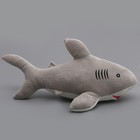 Мягкая игрушка «Акула», 55 см, цвет серый - фото 4106354