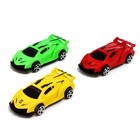 Набор инерционных машин "Рейсер", 3 шт., МИКС - Фото 3