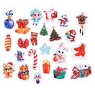 Ёлочные игрушки - подвески деревянные «Новый год!» - Фото 3