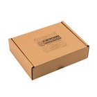 Подарочный набор деревянной посуды Adelica «С Новым годом!», ёлка 22×18 см, подставка - менажница d=25 см, масло 100 мл, в подарочной коробке - Фото 7