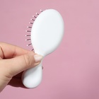 Расчёска-мини массажная, 5,6 × 13,6 см, цвет МИКС - фото 24637622