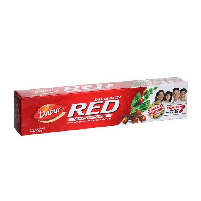 Зубная паста Dabur Red  100 гр. *2шт - Фото 1