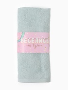 Набор новогодний подарочный «Этель. Блистай», 6 предметов, полотенце 30×60 см, мочалка, расчёска 9925580