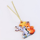 Ёлочная игрушка - подвеска деревянная «Новый год! Зверята» - Фото 2