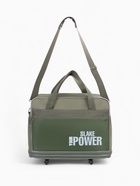 Сумка дорожная 20" на 4 колёсах, отдел на молнии, с увеличением, наружный карман, длинный ремень, хаки - Фото 2