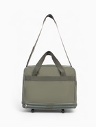 Сумка дорожная 20" на 4 колёсах, отдел на молнии, с увеличением, наружный карман, длинный ремень, хаки - Фото 4