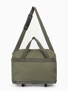 Сумка дорожная 20" на 4 колёсах, отдел на молнии, с увеличением, наружный карман, длинный ремень, хаки - Фото 9