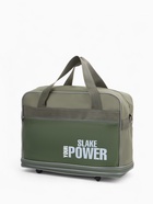 Сумка дорожная 20" на 4 колёсах, отдел на молнии, с увеличением, наружный карман, длинный ремень, хаки - Фото 1