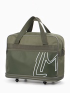 Сумка дорожная 20" на 4 колёсах, отдел на молнии, с увеличением, наружный карман, длинный ремень, хаки - Фото 6