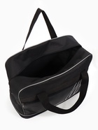 Сумка дорожная 20" на колёсах, отдел на молнии, с увеличением, наружный карман, длинный ремень, чёрная - Фото 11