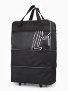 Сумка дорожная 20" на колёсах, отдел на молнии, с увеличением, наружный карман, длинный ремень, чёрная - Фото 15