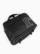 Сумка дорожная 20" на колёсах, отдел на молнии, с увеличением, наружный карман, длинный ремень, чёрная - Фото 9