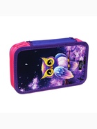 Пенал школьный, 2 секции, 12.5×20.5×4 см «Совушка» - Фото 3