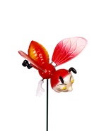 Штекер садовый «Весёлая пчёлка», 14×10 см, h=40 см, МИКС  (артикул 1003595)  большой выбор товаров оптом и в розницу по низким ценам с доставкой