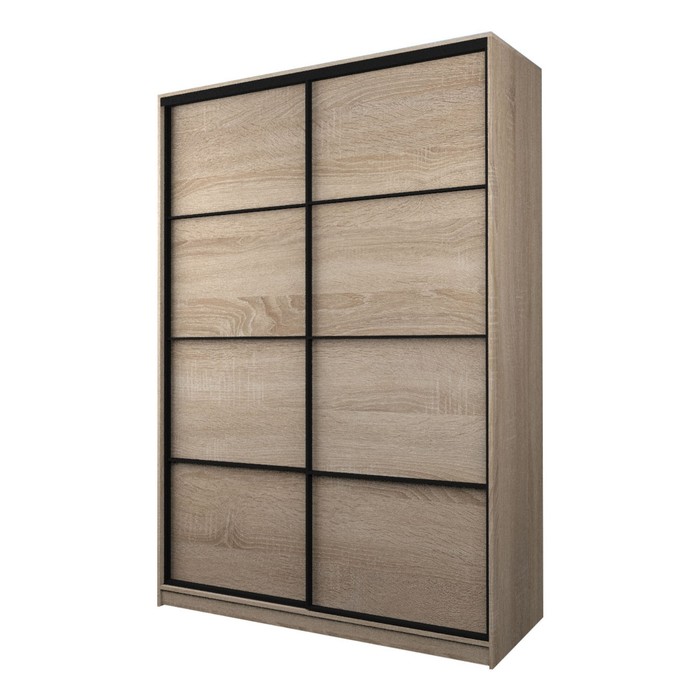 Шкаф-купе Max-МШ-23-6-16-11, 1600×600×2300 мм, цвет дуб сонома - Фото 1