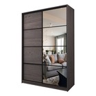 Шкаф-купе 2-х дверный Max 15, 1600×600×2300 мм, зеркало, цвет ясень анкор тёмный - Фото 1