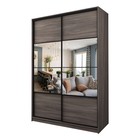 Шкаф-купе 2-х дверный Max 77, 1600×600×2300 мм, зеркало, цвет ясень шимо тёмный - Фото 1