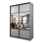 Шкаф-купе Max-МШ-23-6-16-77, 1600×600×2300 мм, зеркало, цвет ясень анкор светлый - Фото 1