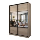 Шкаф - купе Max-МШ-23-6-16-77, с зеркалом, 1600×600×2300 мм, цвет дуб сонома - Фото 1