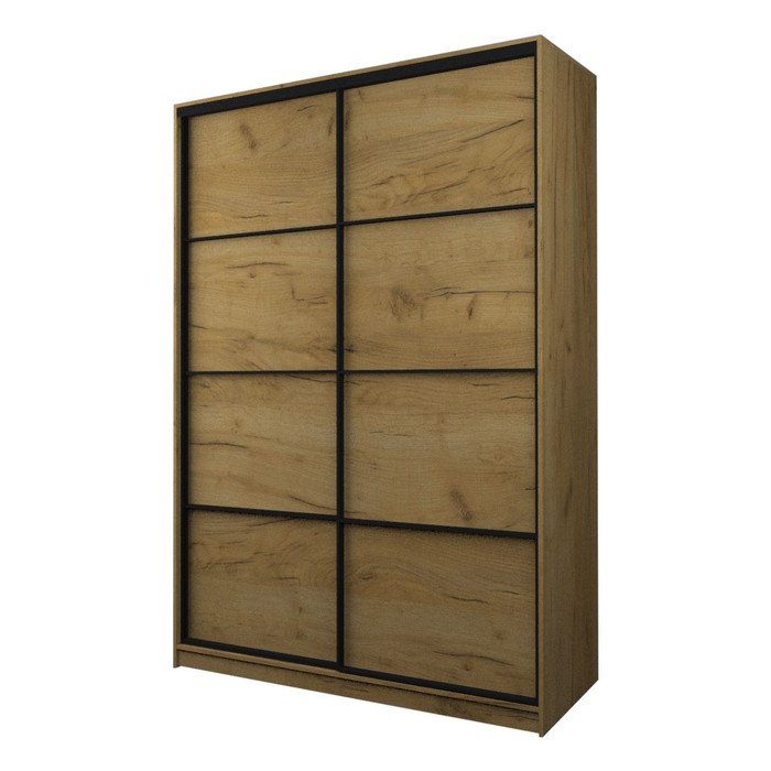 Шкаф-купе Max-МШ-23-6-18-11, 1800×600×2300 мм, цвет дуб крафт золотой - Фото 1