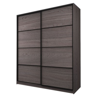 Шкаф-купе 2-х дверный Max 2/11, 2000×600×2300 мм, цвет ясень анкор тёмный