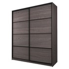 Шкаф-купе 2-х дверный Max 2/11, 2200×600×2300 мм, цвет ясень анкор тёмный - Фото 1