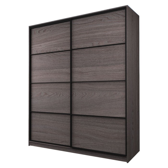 Шкаф-купе 2-х дверный Max 2/11, 2200×600×2300 мм, цвет ясень анкор тёмный - Фото 1