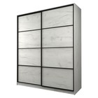 Шкаф-купе Max-МШ-23-6-22/2-11, 2200×600×2300 мм, цвет дуб крафт белый - Фото 1