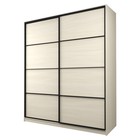 Шкаф-купе Max-МШ-23-6-22/2-11, 2200×600×2300 мм, цвет дуб молочный - Фото 1