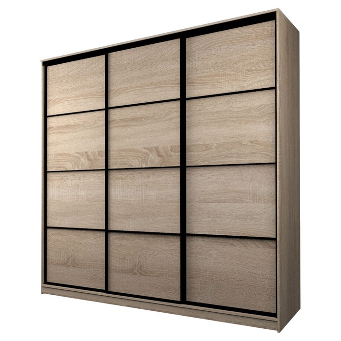 Шкаф-купе Max-МШ-23-6-24-111, 2400×600×2300 мм, цвет дуб сонома - Фото 1