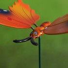 Декор садовый "Бабочка монарх", штекер 40 см, микс цвета - Фото 3