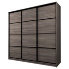 Шкаф-купе 3-х дверный Max 2/111, 2400×600×2300 мм, цвет ясень шимо тёмный - Фото 1