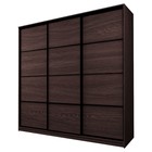 Шкаф-купе Max-МШ-23-6-24/2-111, 2400×600×2300 мм, цвет венге - Фото 1