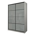Шкаф-купе Max-МШ-23-6-16-22, 1600×600×2300 мм, цвет дуб крафт белый / стекло светло-серое - Фото 1