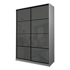 Шкаф-купе Max-МШ-23-6-18-22, 1800×600×2300 мм, ясень анкор светлый / стекло тёмно-серое - Фото 1