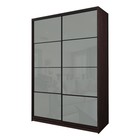 Шкаф-купе Max-МШ-23-6-18-22, 1800×600×2300 мм, цвет венге / стекло светло-серое - Фото 1