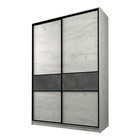 Шкаф-купе Max-МШ-23-6-16-99, 1600×600×2300 мм, цвет дуб крафт белый / стекло тёмно-серое - Фото 1