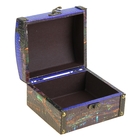 Шкатулка "Город на берегу" 13,5х15х9 см - Фото 2