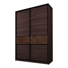 Шкаф-купе Max-МШ-23-6-18-99, 1800×600×2300 мм, цвет венге / стекло шоколад - Фото 1