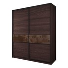 Шкаф-купе Max-МШ-23-6-20/2-99, 2000×600×2300 мм, цвет венге / стекло шоколад - Фото 1