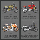 Конструктор Мото «Спортивный мотоцикл», 300 деталей - Фото 10
