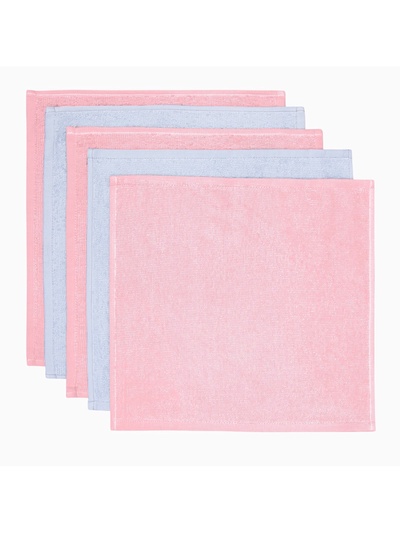 Набор махровых полотенец Этель "Волшебного года" 30х30 см -5шт, 100% хл, 340гр/м2