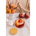 Заварочный чайник BellaTenero «Эко», 600 мл, 18×12×10 см, с бамбуковой крышкой, металлический фильтр, стекло - Фото 10